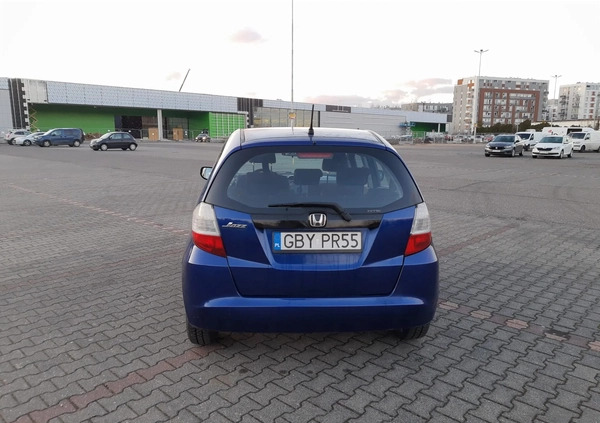 Honda Jazz cena 16500 przebieg: 169900, rok produkcji 2009 z Miastko małe 79